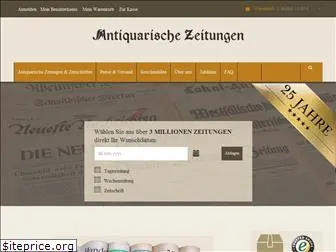 antiquarische-zeitungen.de