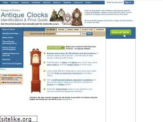 antiqueclockspriceguide.com