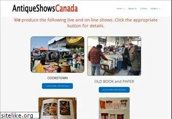 antiqueshowscanada.com