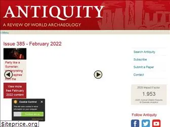 antiquity.ac.uk