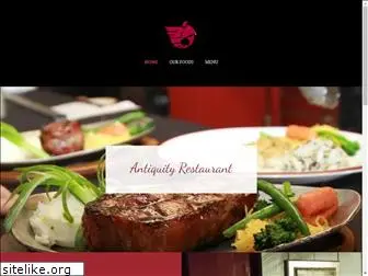 antiquityrestaurant.com