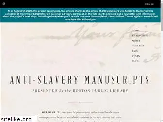 antislaverymanuscripts.org