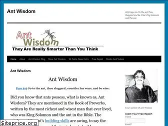 antwisdom.org