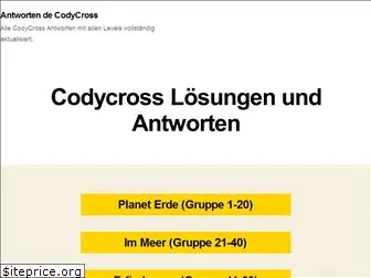 antwortencodycross.com