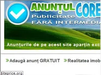 anuntulcorect.ro