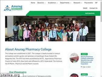 anuragpharmacy.ac.in