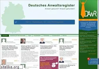 anwaltsregister.de