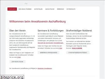 anwaltsverein-aschaffenburg.de