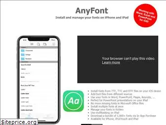 anyfont-app.com