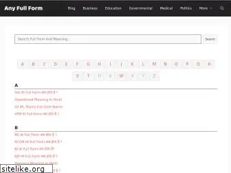 anyfullform.com