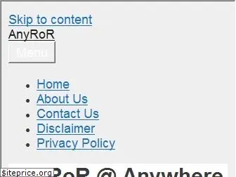 anyror.org.in