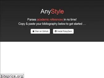 anystyle.io