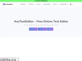 anytexteditor.com