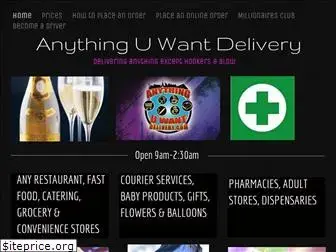 anythinguwantdelivery.com