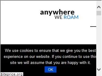 anywhereweroam.com