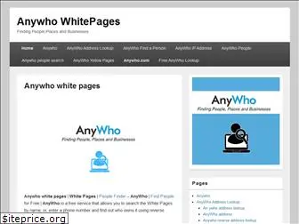 anywho-white-pages.com