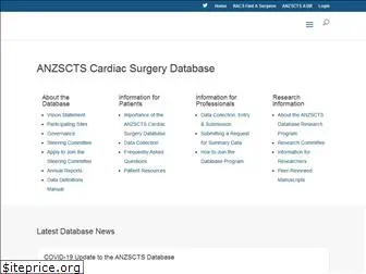 anzscts-database.org