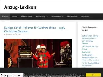 anzug-lexikon.de