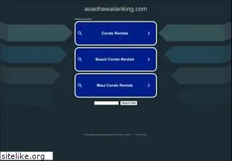 aoaohawaiianking.com