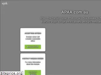 apaa.com.au