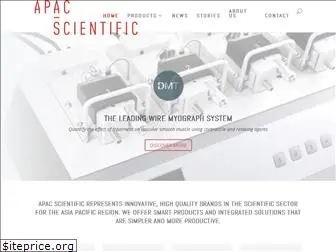 apacscientific.com