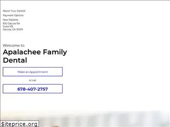 apalacheefamilydental.com
