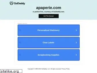 apaperie.com
