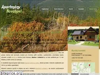 www.apartmanynovakovi.cz