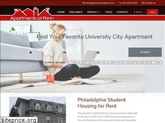 apartmentsatpenn.com