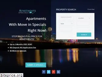 apartmentsspecials.com