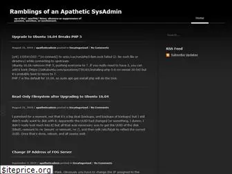 apatheticadmin.com