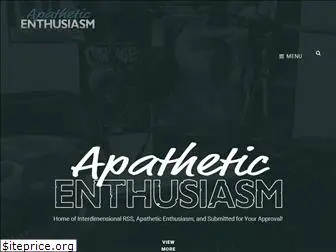 apatheticenthusiasm.com