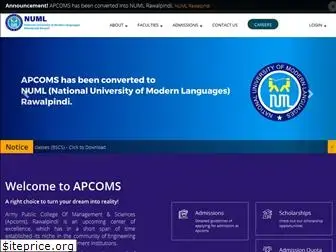 apcoms.edu.pk