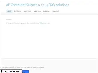 apcs2014frq.weebly.com