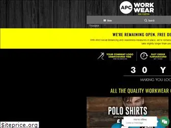 apcworkwear.com