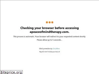 apeaceofmindtherapy.com