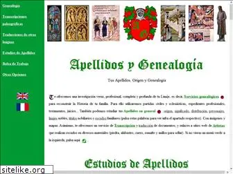 apellidosygenealogia.com