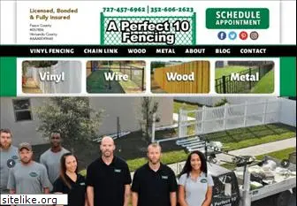 aperfect10fencing.com