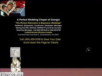 aperfectweddingchapel.com