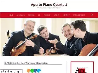 aperto-piano-quartett.de