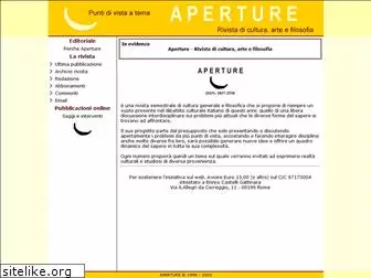 aperture-rivista.it