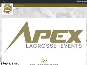 apexlacrosseevents.com