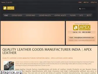 apexleathergoods.com