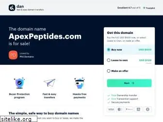 apexpeptides.com