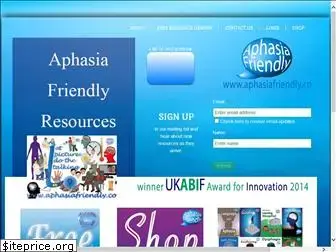 aphasiafriendly.co