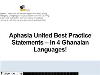 aphasiaunited.org