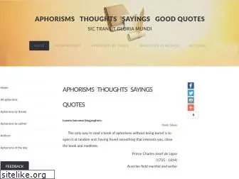 aphorism4all.com