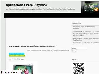 aplicacionesplaybook.com