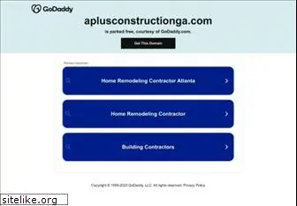 aplusconstructionga.com