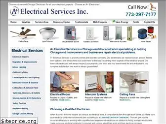 apluselectricalservices.com